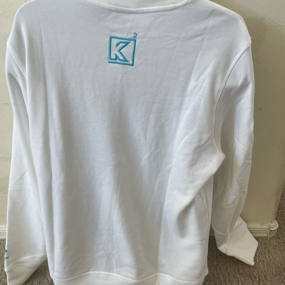 New Balance Kawhi Leonard Signature Santa Klaws Sweater Crew Neck Size XL Mens - Picture 7 of 8